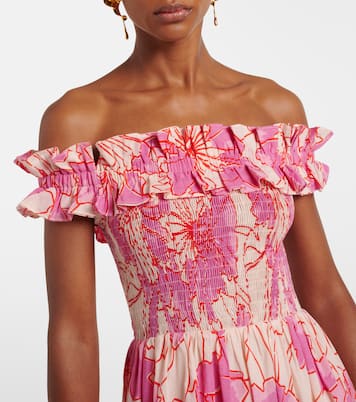 Maxikleid Suzanne aus Baumwolle | Poupette St Barth