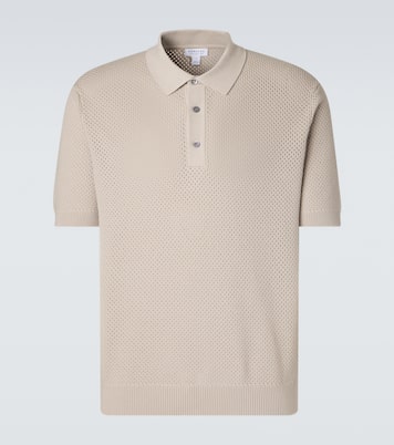 Polo in maglia di cotone | Sunspel