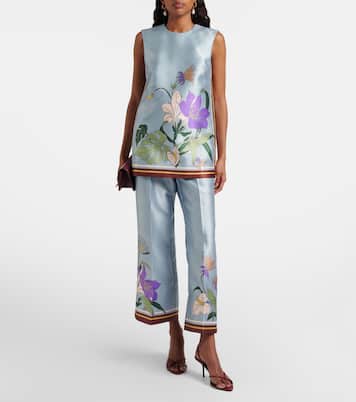 Culottes Alfie aus Satin | Alémais