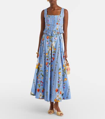 Bustier-Top Eslabón aus Baumwolle | Agua by Agua Bendita