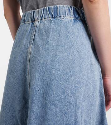 x Maria McManus denim midi skirt | Agolde
