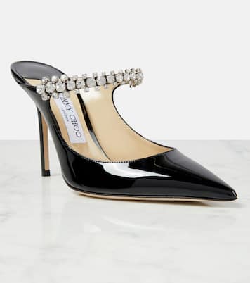 Bing 100 patent leather mules | Jimmy Choo