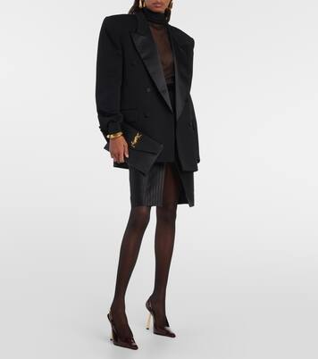 Clutch Uptown aus Leder | Saint Laurent