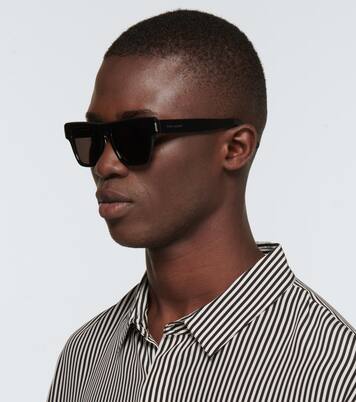 Square-frame acetate sunglasses | Saint Laurent