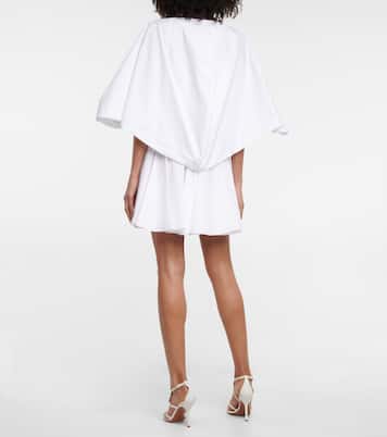 Minifalda de algodón de tiro alto | Alaïa