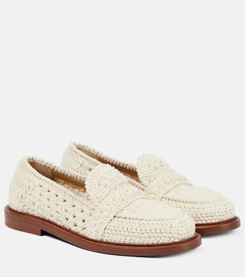 Gehäkelte Loafers Kalya aus Baumwolle | Chloé