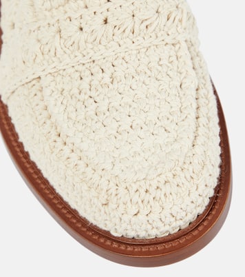 Gehäkelte Loafers Kalya aus Baumwolle | Chloé