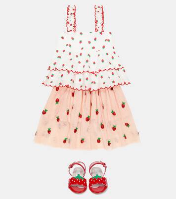 Printed cotton top | Stella McCartney Kids