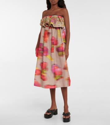 Robe imprimée à ornements | Dries Van Noten