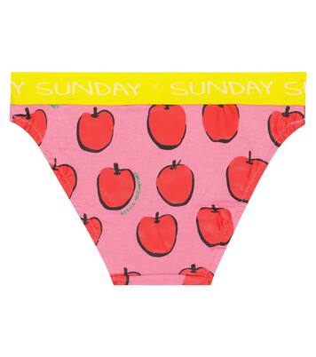 Set of 7 printed cotton briefs | Stella McCartney Kids