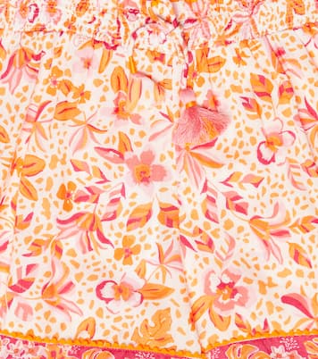 Cindy floral shorts | Poupette St Barth Kids