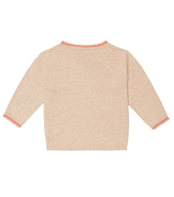 Baby Pullover Ulmus aus Baumwolle | Caramel