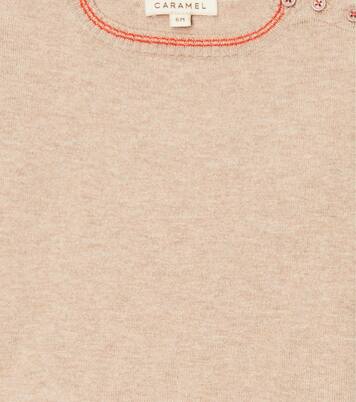 Baby Pullover Ulmus aus Baumwolle | Caramel