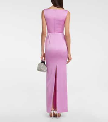 Robe Halse aus Crêpe | Alex Perry