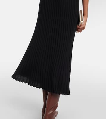 Amor silk and cashmere midi dress | Gabriela Hearst
