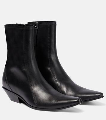 Leather cowboy boots | Acne Studios