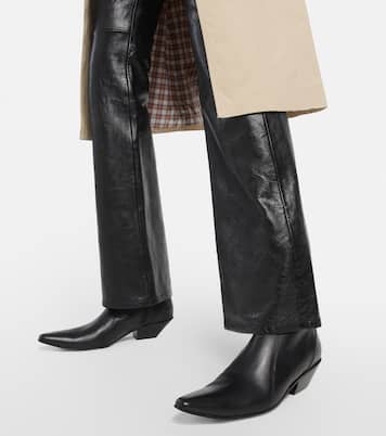 Leather cowboy boots | Acne Studios