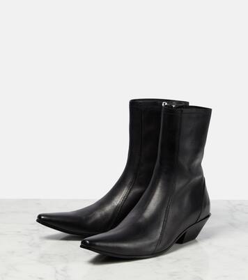 Leather cowboy boots | Acne Studios