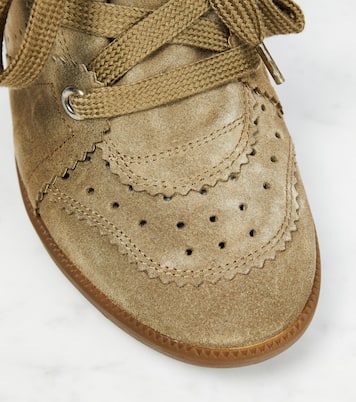Bobby suede wedge sneakers | Isabel Marant