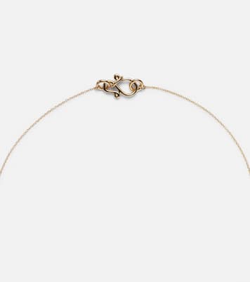 Soleil Simple 18kt gold necklace with diamonds | Sophie Bille Brahe
