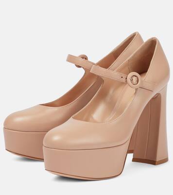 Mary Jane leather pumps | Gianvito Rossi