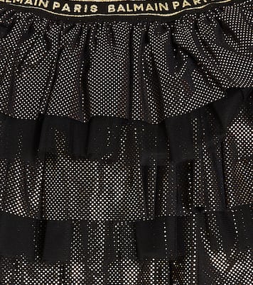Tiered tulle skirt | Balmain Kids