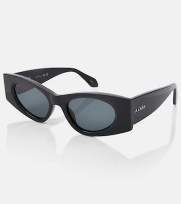 Logo oval sunglasses | Alaïa