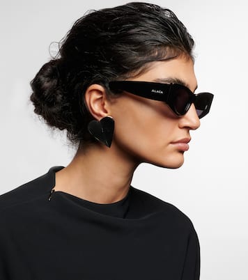 Logo oval sunglasses | Alaïa