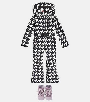 Star checked ski suit | Perfect Moment Kids