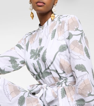 Miniabito in cotone con stampa floreale | Juliet Dunn