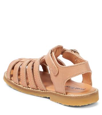 Braided leather sandals | Petit Nord