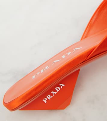 Satin mules | Prada