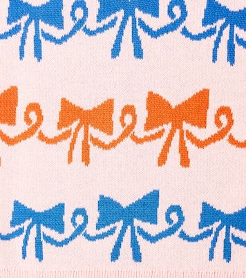 Cotton jacquard sweater vest | Bobo Choses