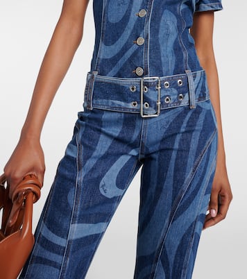 Jumpsuit di jeans Marmo | Pucci
