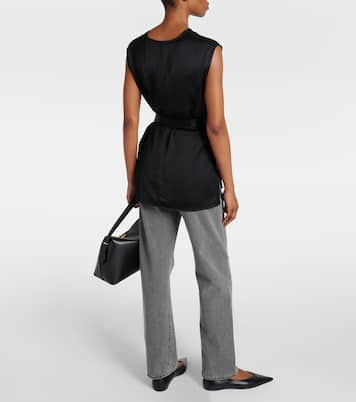 Top aus Satin | Toteme