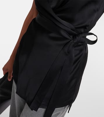 Top aus Satin | Toteme