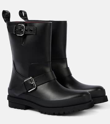 Trace faux leather biker boots | Stella McCartney