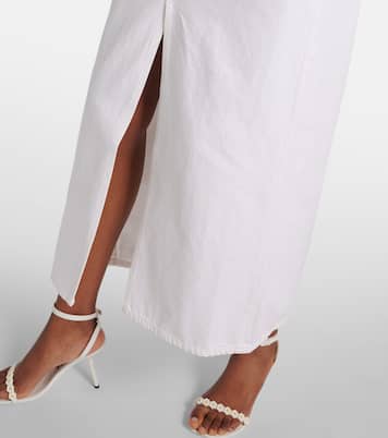 Leif denim maxi skirt | Agolde