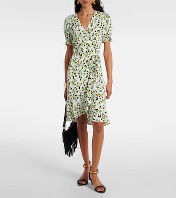 Emilia printed wrap dress | Diane von Furstenberg