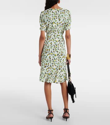 Emilia printed wrap dress | Diane von Furstenberg