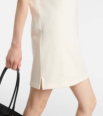 Polokleid aus Baumwoll-Fleece | Prada
