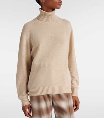 Cellio cashmere turtleneck sweater | Loro Piana