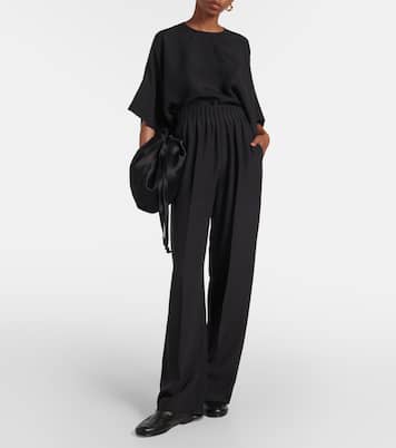 Pantalon Maud en soie | Fforme