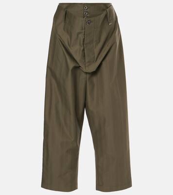 Pantalon ample Alien raccourci en coton | Vivienne Westwood