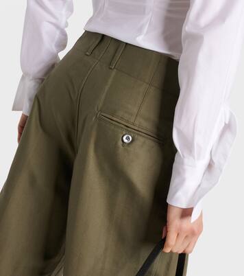 Pantalon ample Alien raccourci en coton | Vivienne Westwood