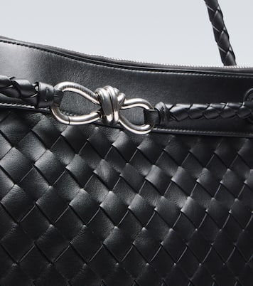 Tote Bag Flat Andiamo aus Leder | Bottega Veneta