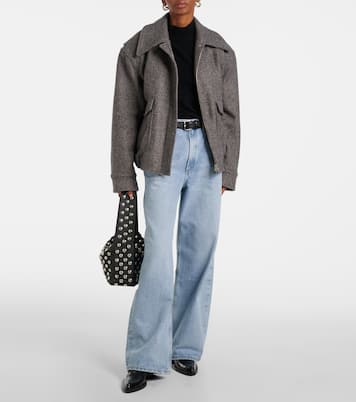 Mid-Rise Wide-Leg Jeans Low Curve | Agolde