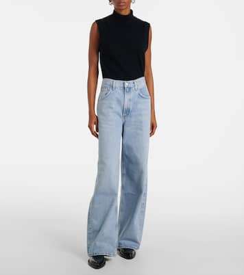 Mid-Rise Wide-Leg Jeans Low Curve | Agolde