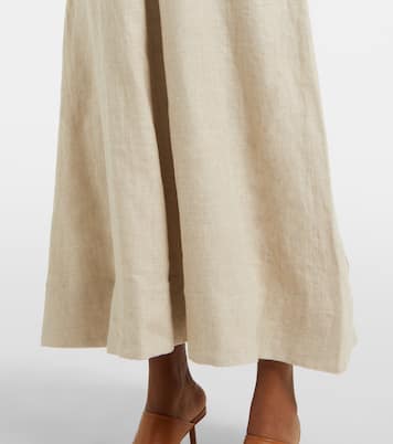 Robe longue Marteret en lin | Faithfull