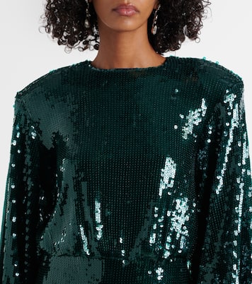 Robe longue à sequins | Rotate